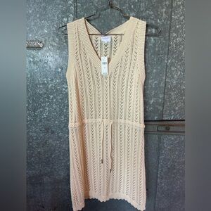 Sundays Light Sand Knit Dress